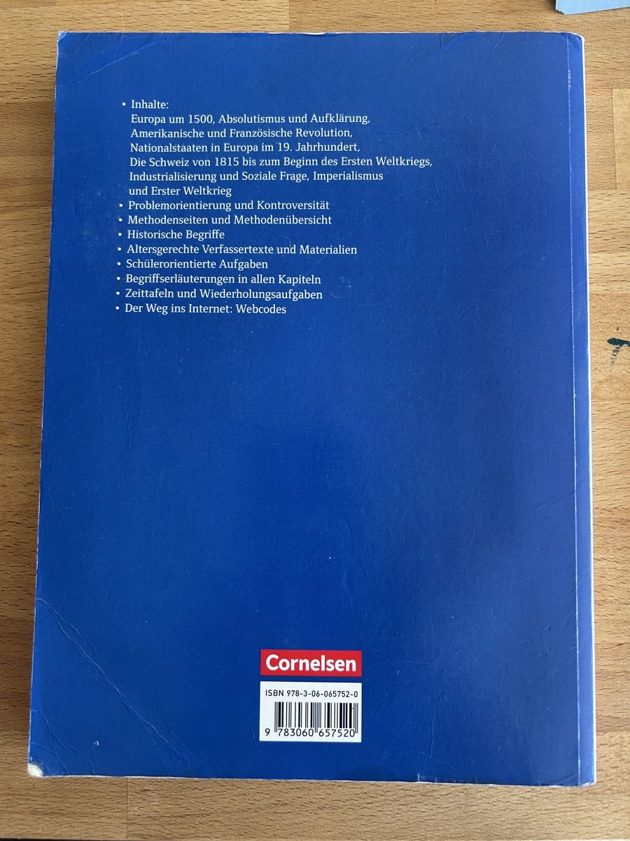 Libri: Schweizer Geschichtsbuch 2 – Usato da Pfäffikon ZH venduto da cor_9658 1