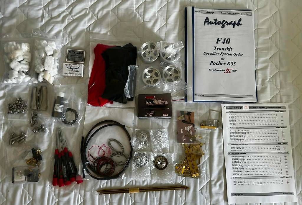 Pocher Modellini d'auto: Pocher 1/8 F40 TK Autograph – Usato da Moutier venduto da GINGUM 2