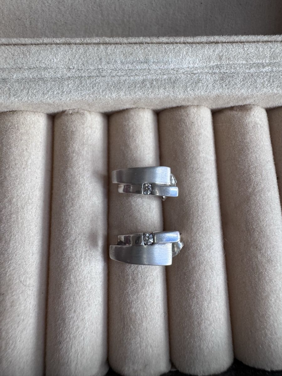 Ohrringe & -stecker: Ohrstecker 925 Silber Zirkonia – Gebraucht aus St. Gallen von kara_24 1