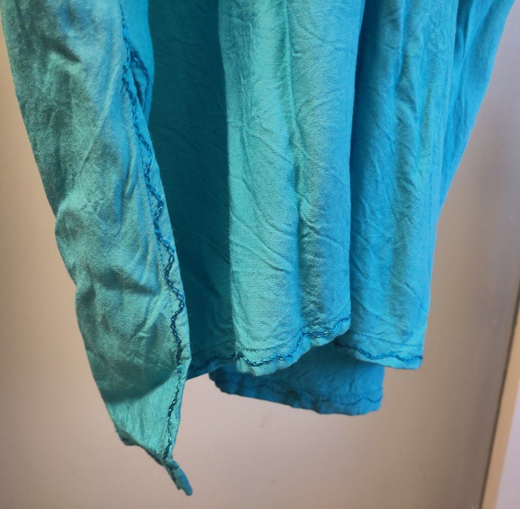 Vestiti: Türkisblauer Kaftan, Gr. OS – Usato da Lugano venduto da kat_lm5b 2