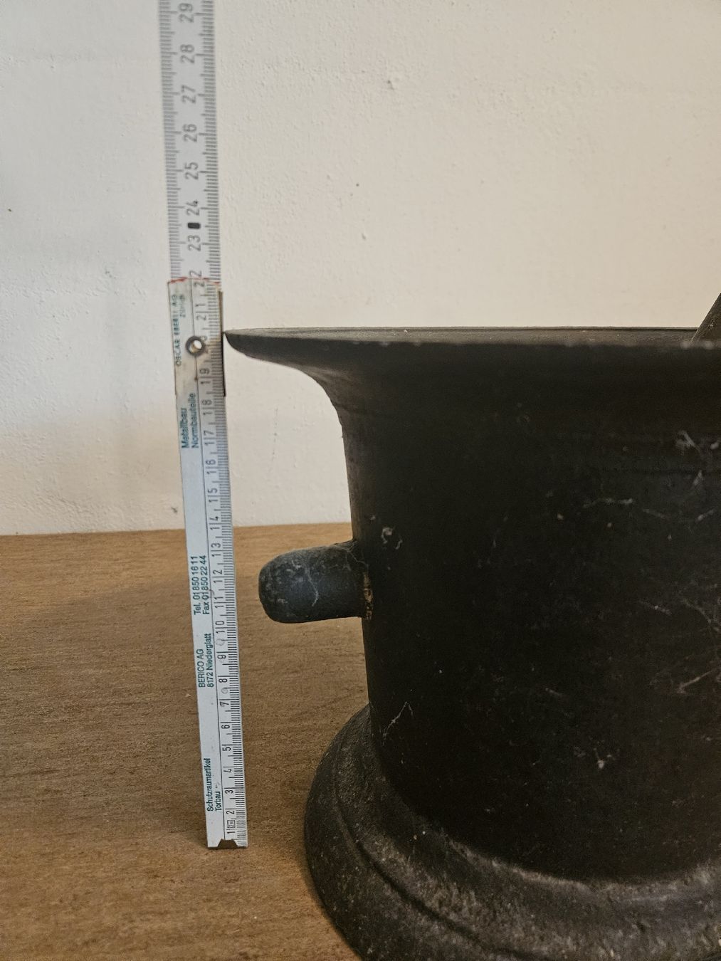 Sonstiges für das Kochen & Backen: Mörser mit Stössel – Gebraucht aus Niederglatt ZH von lul_g9yv 1
