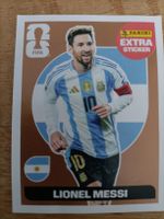 Panini FIFA Extra Sticker Lionel Messi neu