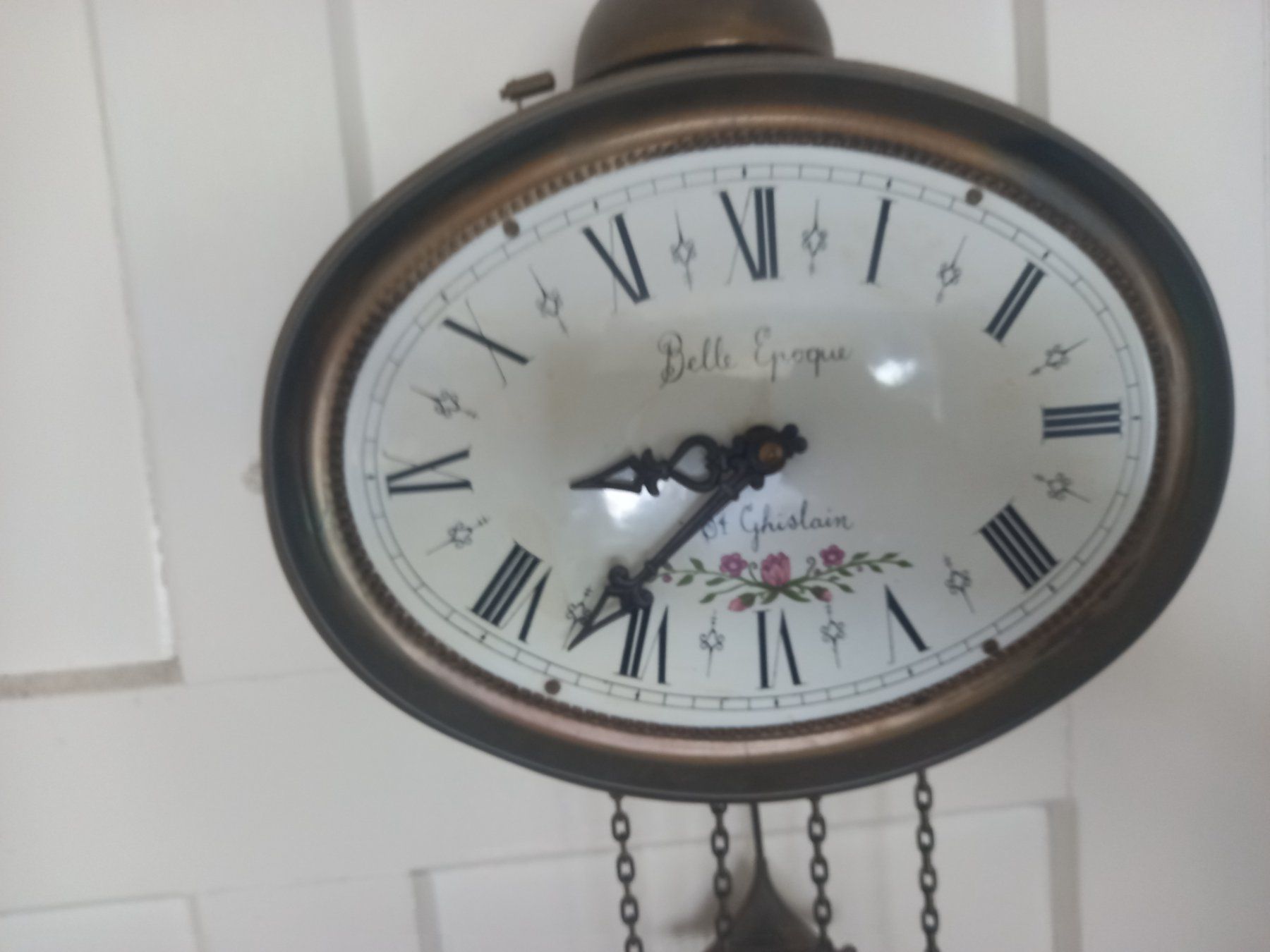 Orologi: Wanduhr Belle epoque St. Ghislain – Usato da Rorschach venduto da rumpelschtiltz
