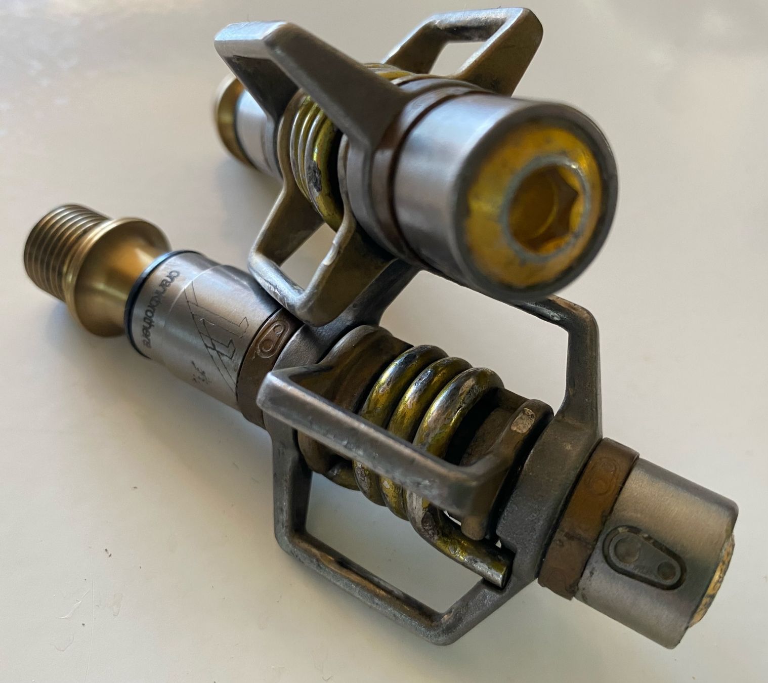 Pezzi di ricambio: Crankbrothers Eggbeater 11 Pedale Titanium – Usato da Küsnacht ZH venduto da ungglethomi 5