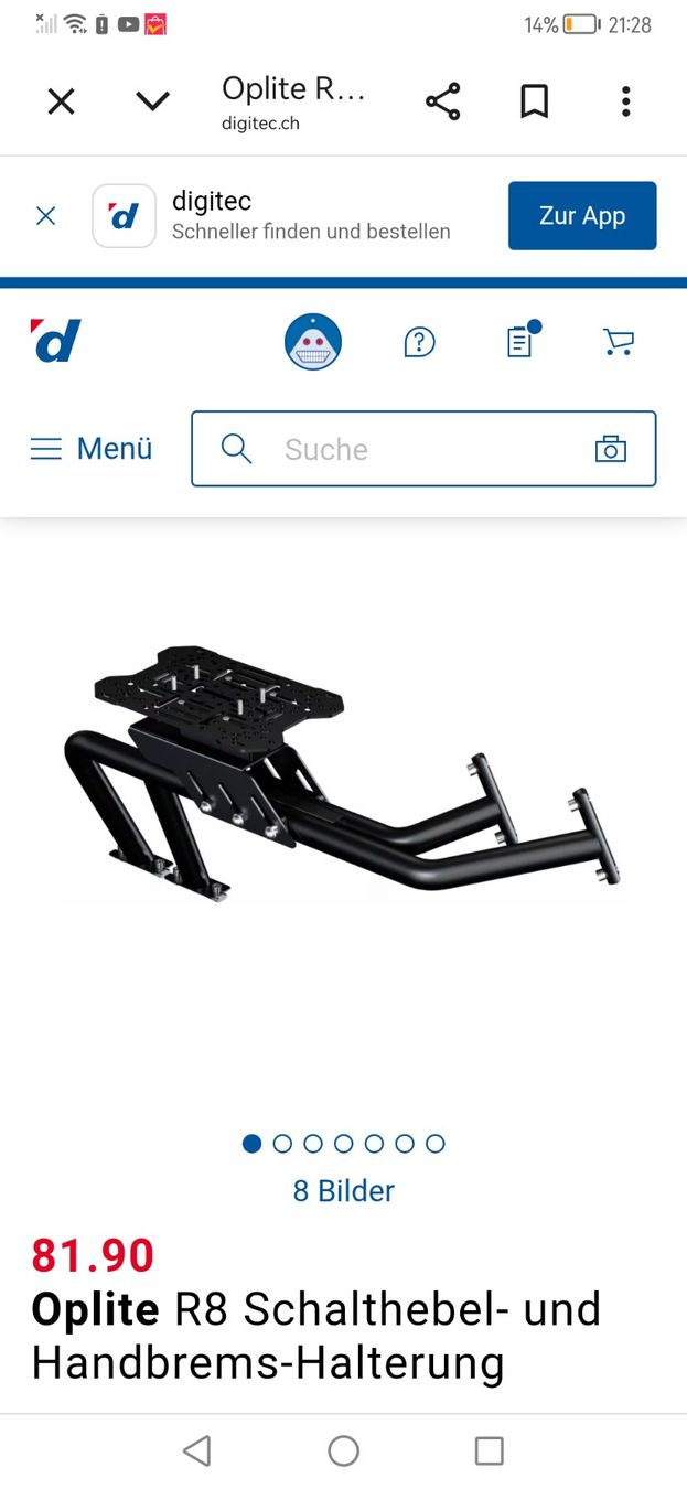 PCs: TOP ANGEBOT SIMRACING RIG OPTILITE R8 – D'occasion à Altnau par playboy 7