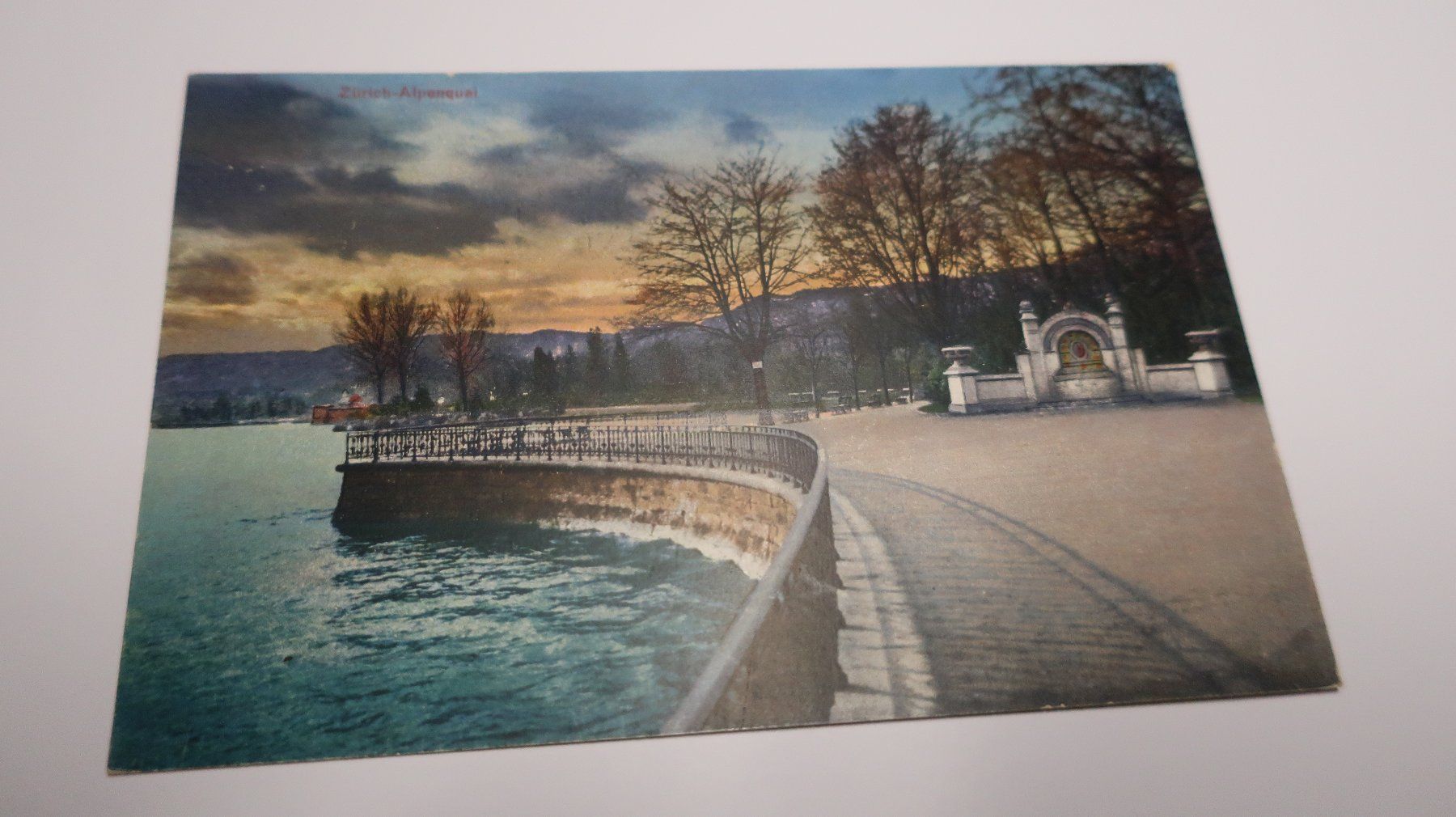 Ansichtskarten: Zürich Alpenquai – Gebraucht aus Cormoret von Pascalll2001 1