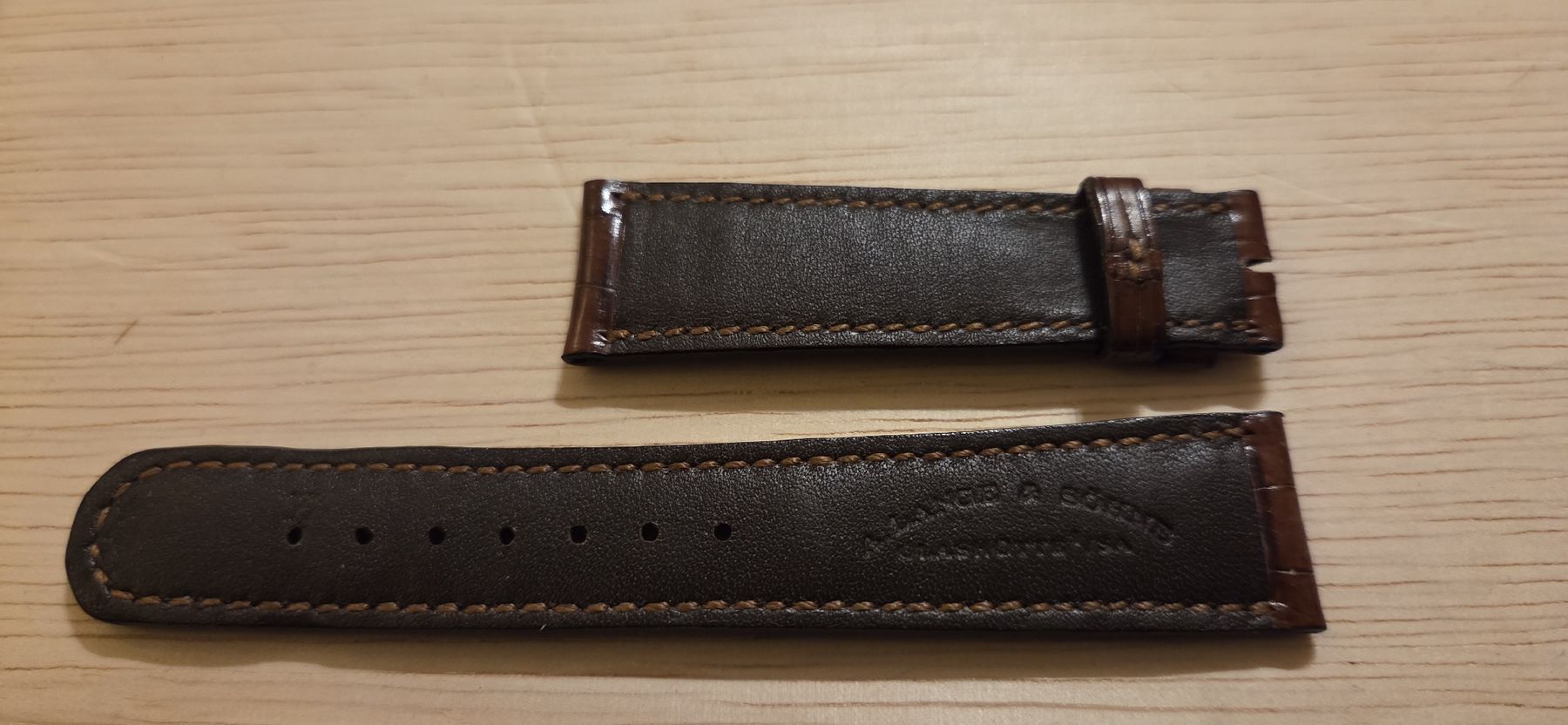 Armbänder & -reifen: A. Lange & Söhne strap 19/16 – Neu (gemäss Beschreibung) aus Lausanne von Hibernia1 1
