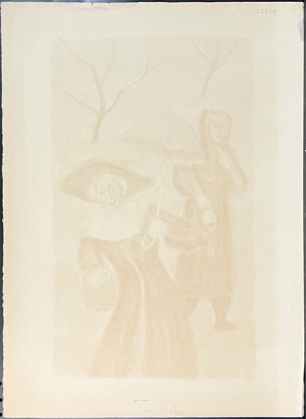 Grafica & Litografie: August Frey, Karnevalsszene, 1963, Farbitho. – Usato da Zumikon venduto da tesoro8853 1