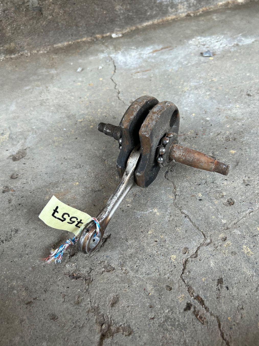 Sachs Parti ricambio per ciclomotori: Sachs Mofa Kurbelwelle – Difettoso da Fahrni b. Thun venduto da berger_tuning34