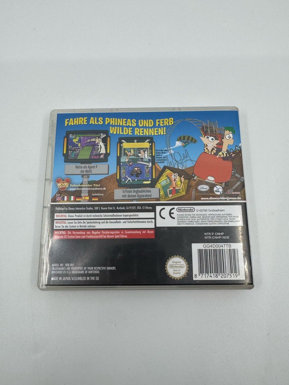 Giochi: Phineas und Ferb (Nintendo DS) – Usato da Herisau venduto da Seyashop1 2