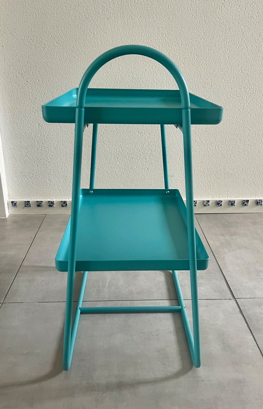 Ikea Tische: Table - Desserte à deux plateaux turquoise – Gebraucht aus Vevey von sec_vgj5 2