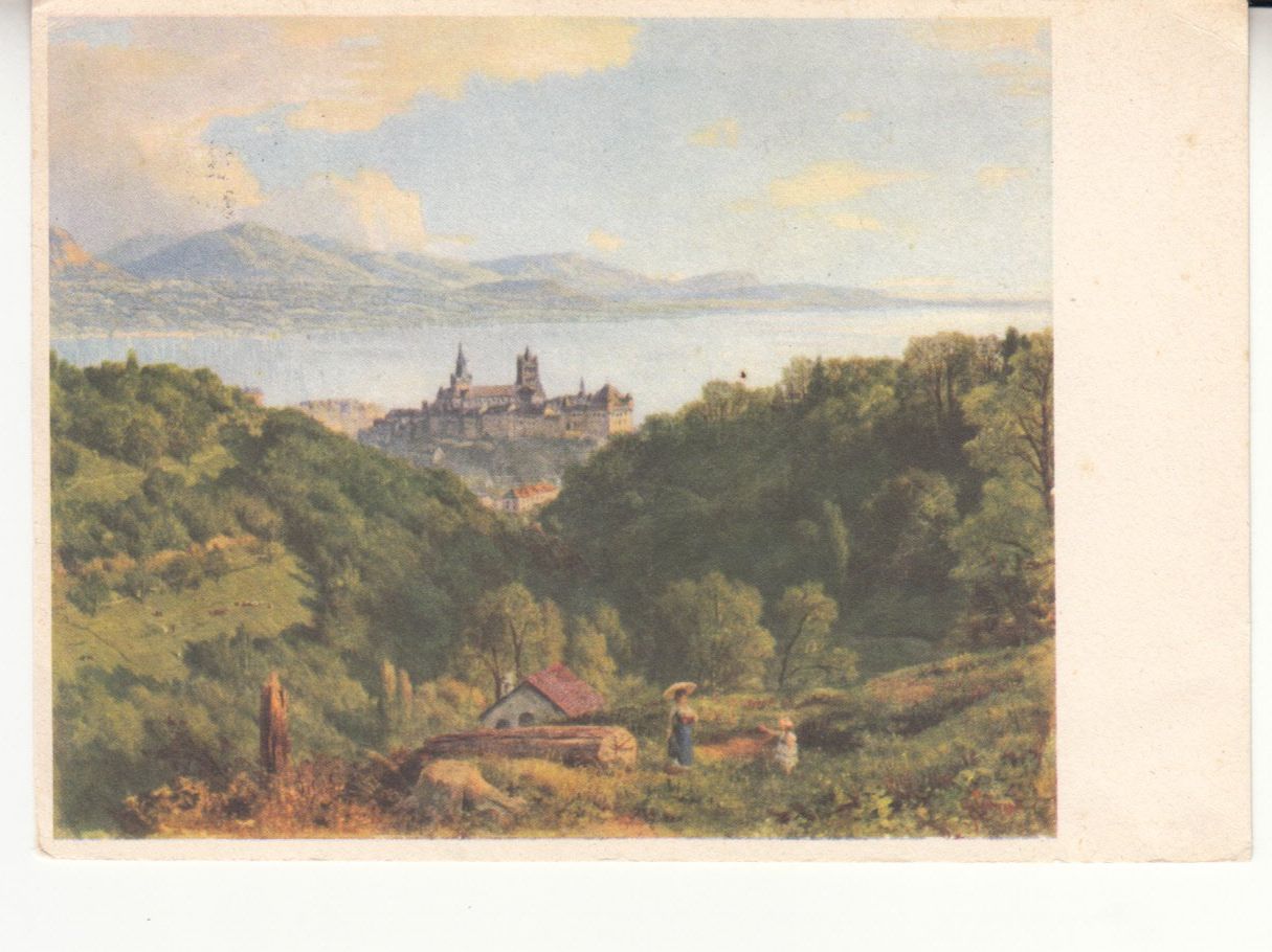 Cartoline postali: Lausanne 1956 Pro Infirmis – Usato da Bürglen TG venduto da StampGraf