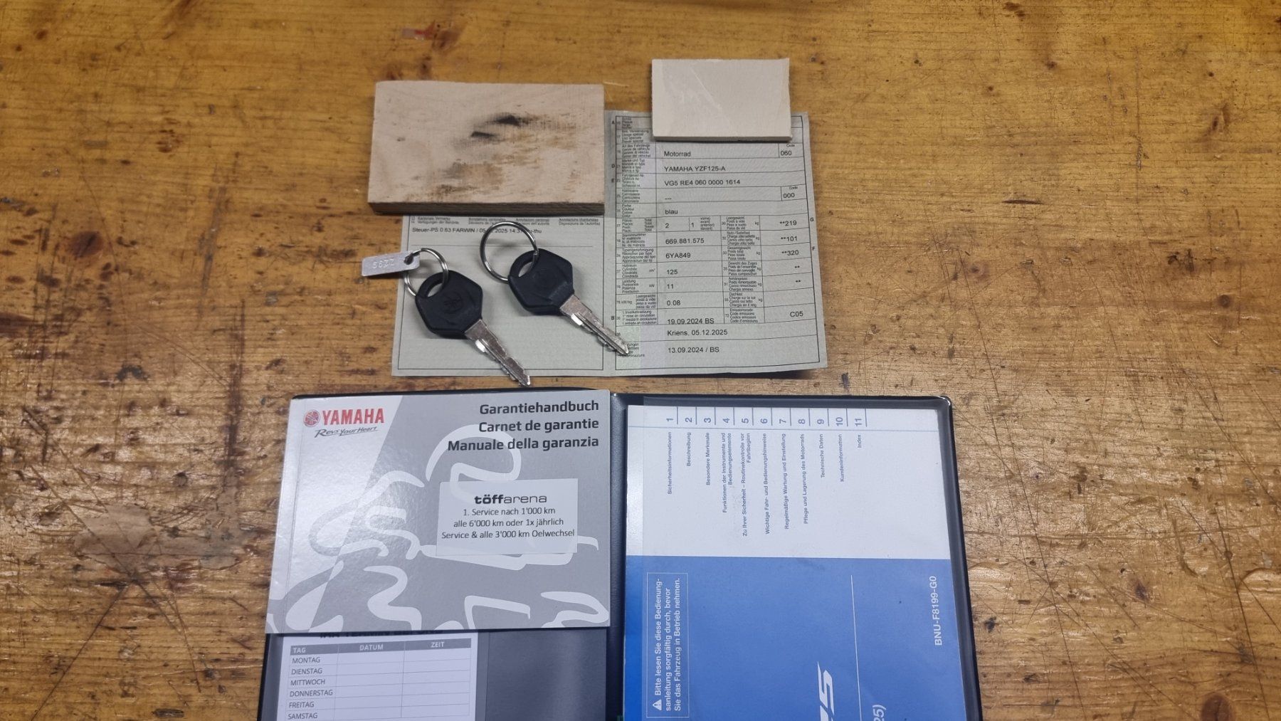 Yamaha Strada: Yamaha YZF R-125 | Icon Blue | 9898 Km | Ab MFK – Nuovo (secondo la descrizione) da Wölflinswil venduto da LucaH07 4