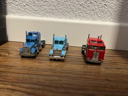 Modell-Lastwagen US Trucks (3 Stück)