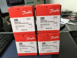 4 Danfoss ABN stellantrieb für Fuss- Bodenheizungen 230 V