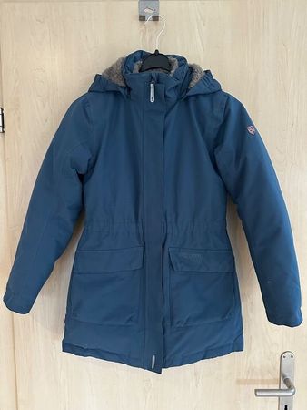 Trollkids Girls Alesund Coat Gr. 140 — Daunenmantel