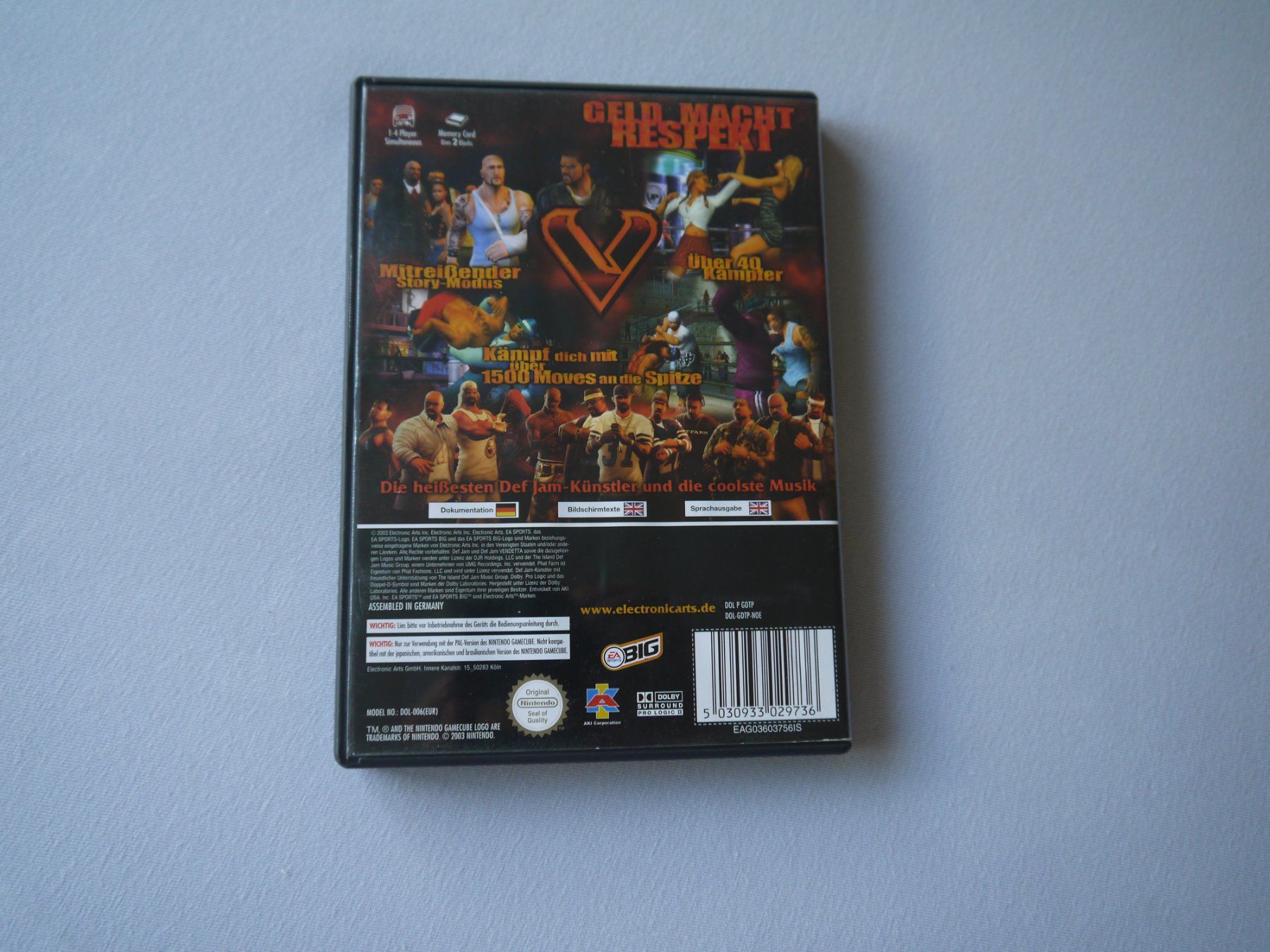 Nintendo Spiele: DEF JAM VENDETTA - GAMECUBE – Gebraucht aus Hagendorn von Blaf 2