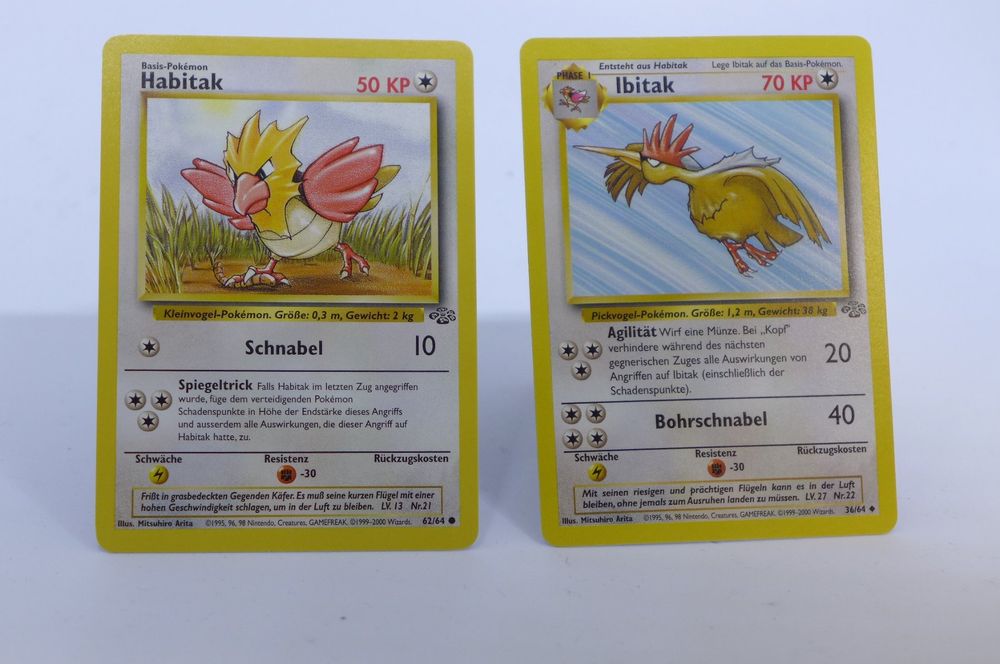 Ibitak 36/64, Habitak 62/64 Dschungel Set Pokemon (Gebraucht) in Laupen ...