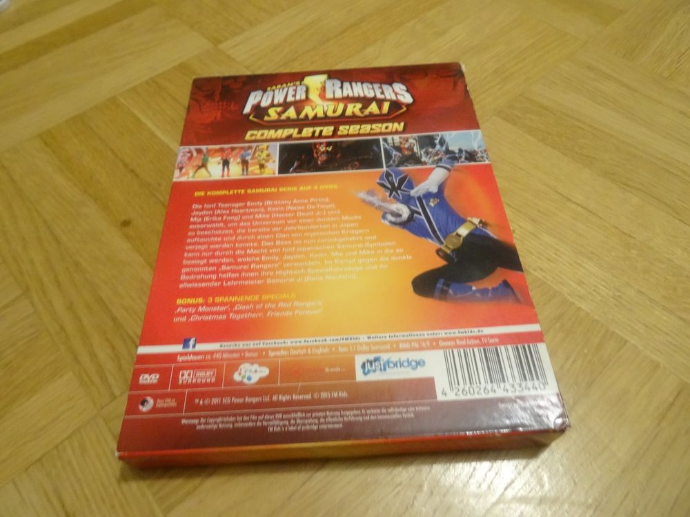 Saban's Power Rangers Samurai - Complete Season DVD | Kaufen auf Ricardo