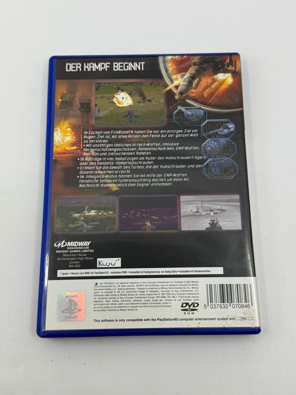 Giochi: Fire Blade (PS2) – Usato da Herisau venduto da Seyashop1 2