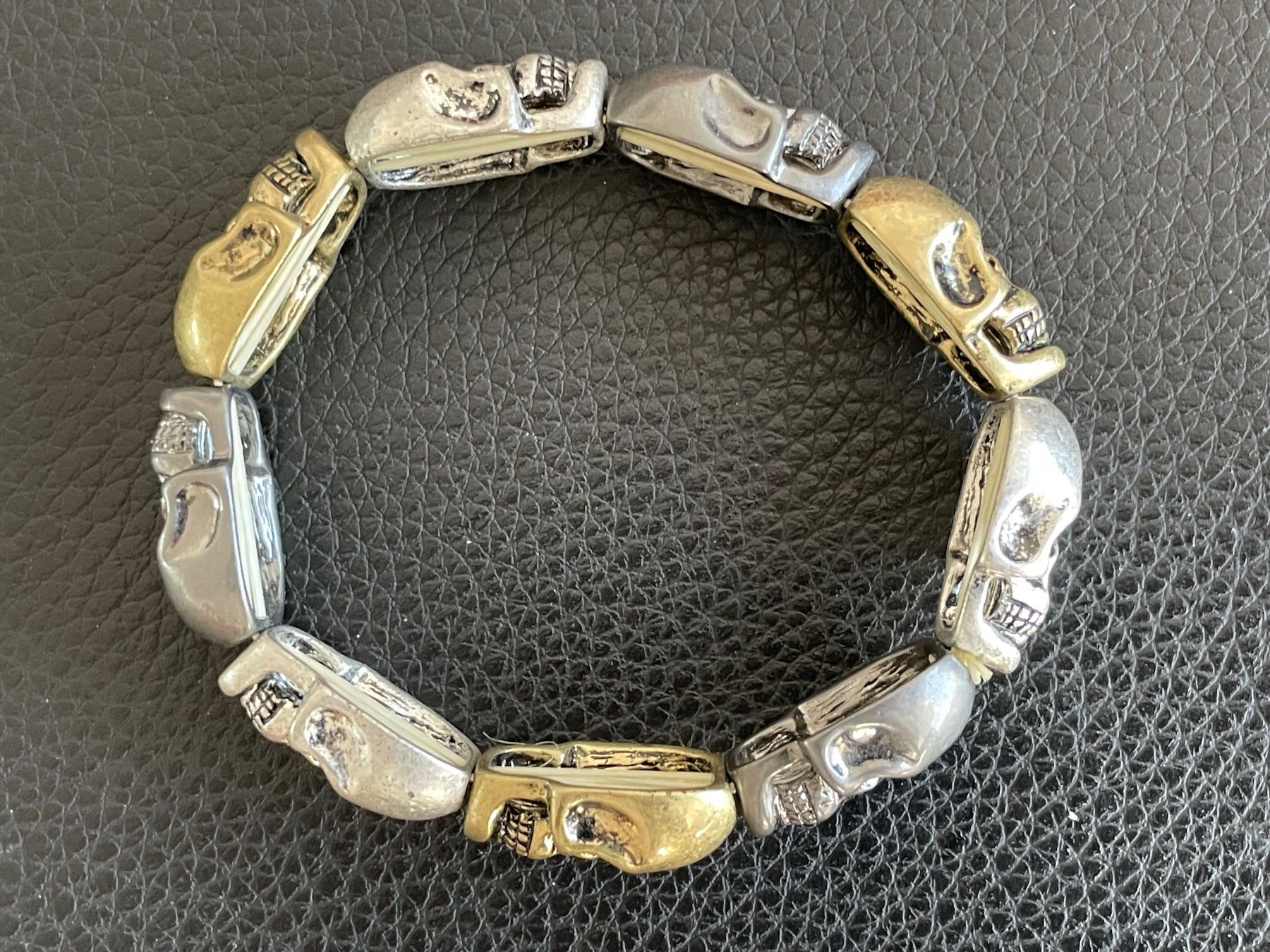 Armbänder & -reifen: Philipp Plein Style Armband mit Totenköpfen – Neu (gemäss Beschreibung) aus Klingnau von Quasimondo 2