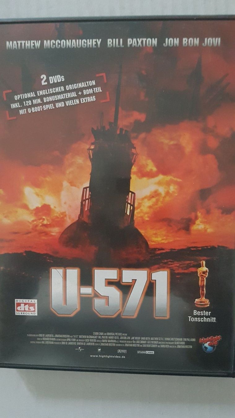 Tutti i DVDs: DVD U-571 / Bill Paxton – Usato da Oetwil am See venduto da fineli2