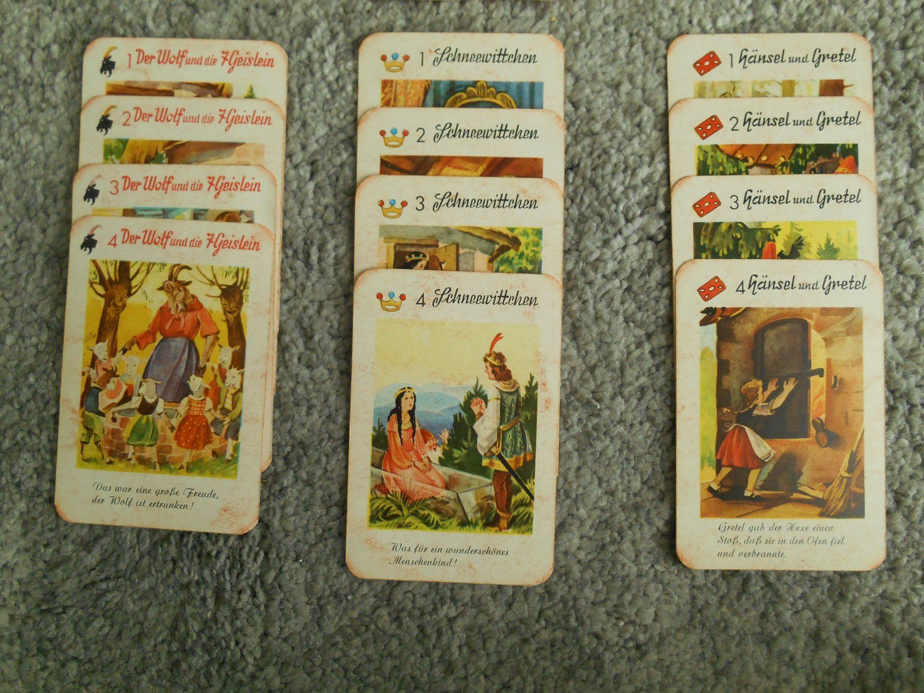 Jeux: Antikes "Märchen-Quartett" – D'occasion à Möhlin par bekapame 3