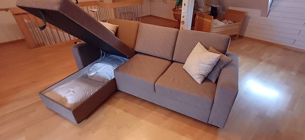 Sofas: Bettsofa braun – Gebraucht aus Saas im Prättigau von cla_289l 1