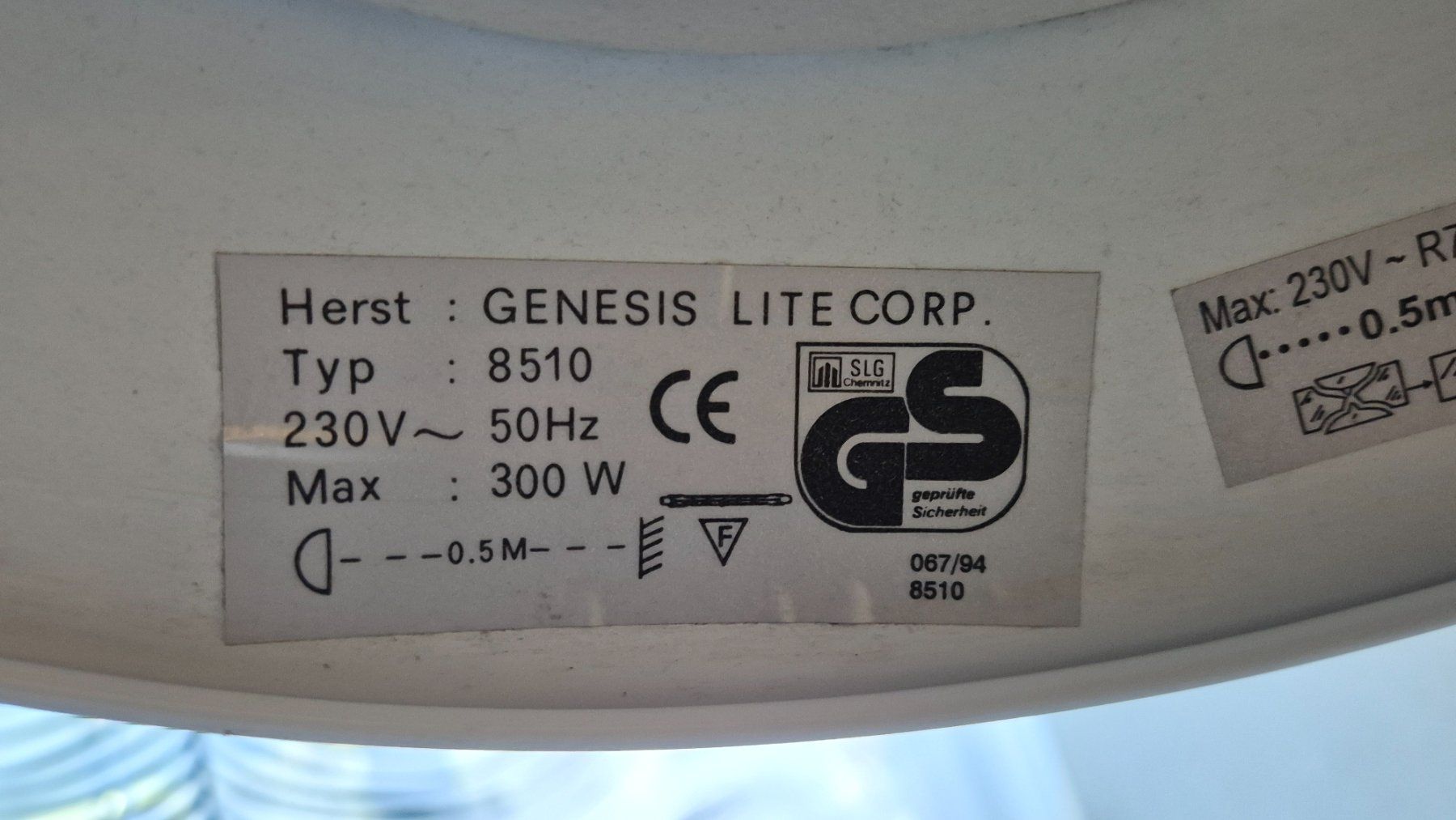 Lampade: Deckenfluter Stehlampe Halogen – Usato da Stettlen venduto da kur_ss2z 1