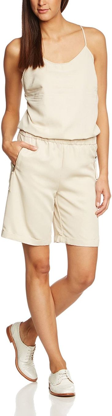 Jumpsuits: Vero Moda Playsuit Gr. 36 - 36/38 in beige – Gebraucht aus Kreuzlingen von shopaholicatheart_2