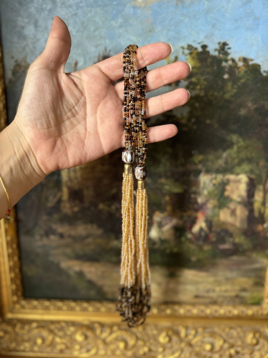 Catenine: Multi-strand Seed Bead Necklace. Summer Style Chic! – Nuovo (secondo la descrizione) da Zürich venduto da olalinda 1