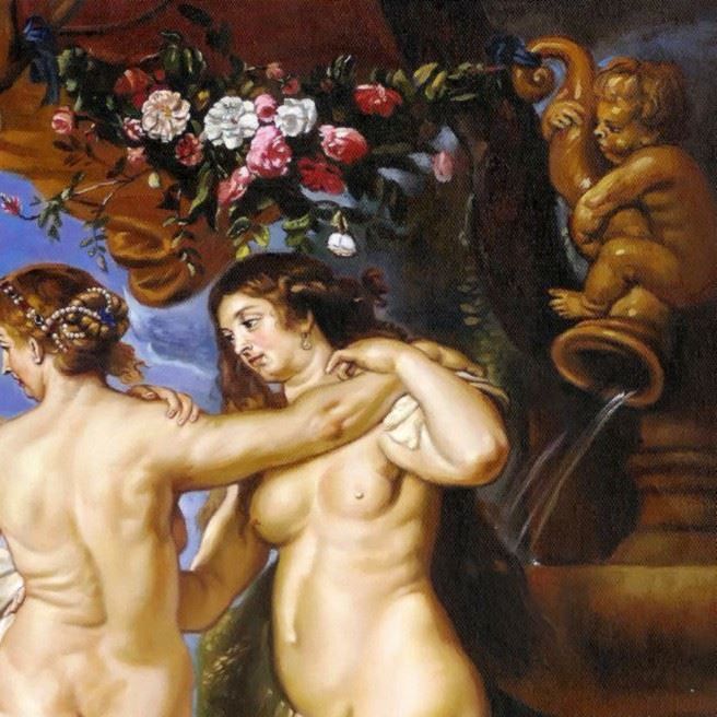 Reproduktionen & Neuware: Peter Paul Rubens - Die drei Grazien – Neu (gemäss Beschreibung) aus Larnaca von KunstDepot24 3