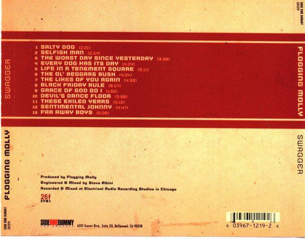 CDs: Flogging Molly – Swagger - Vergriffen! – D'occasion à Brittnau par Zibu 1