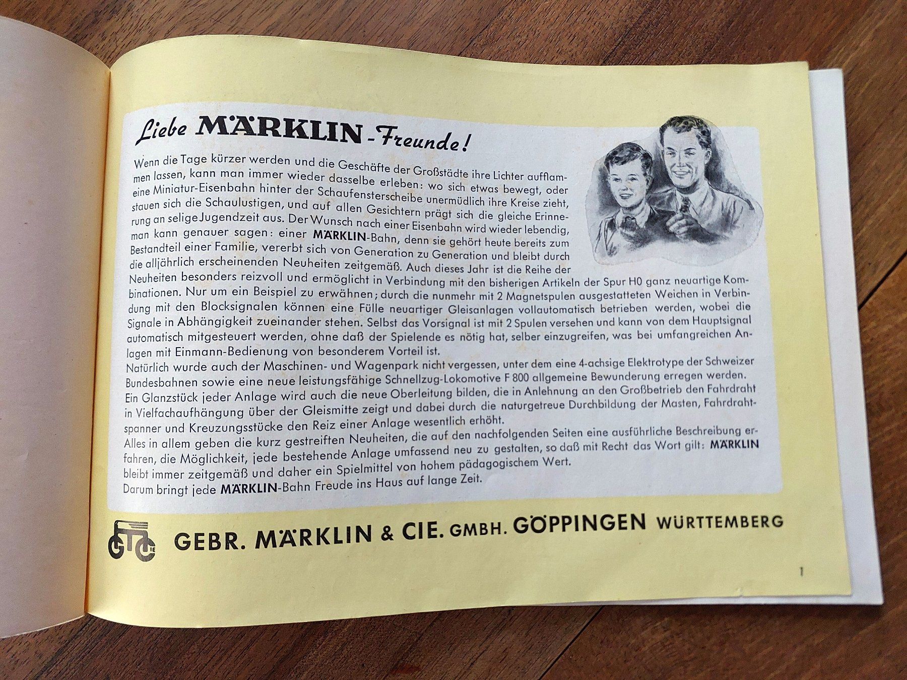 Riviste & Magazine: Märklin - Katalog D 1952 – Usato da Schönenwerd venduto da Steidi 1