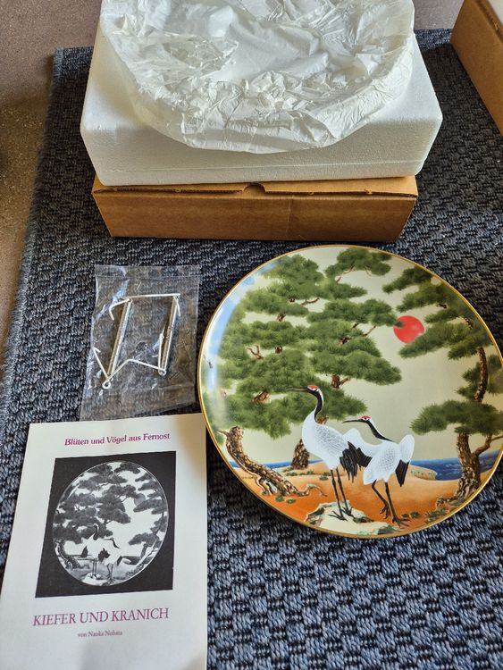 Vintage Sammlung Porzellan "Blüten und Vögel aus Fernost" Kaufen auf