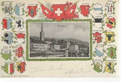 Ansichtskarten: carte postale Travers – Gebraucht aus Sorvilier von carose01