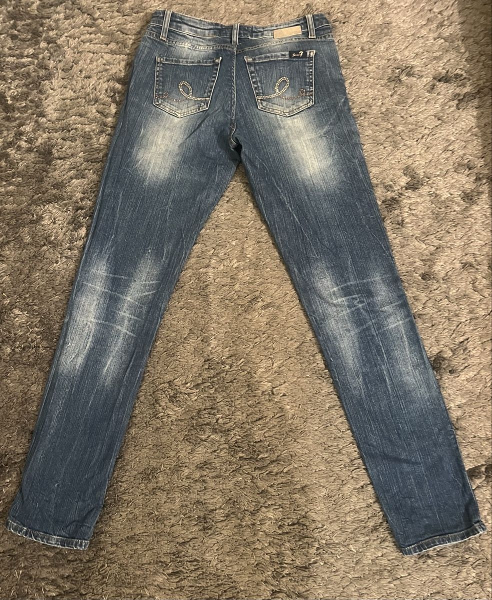 Jeans: Seven7 Jeans Gr. 26 mit Strass – Usato da Kilchberg ZH venduto da SyFo286 1