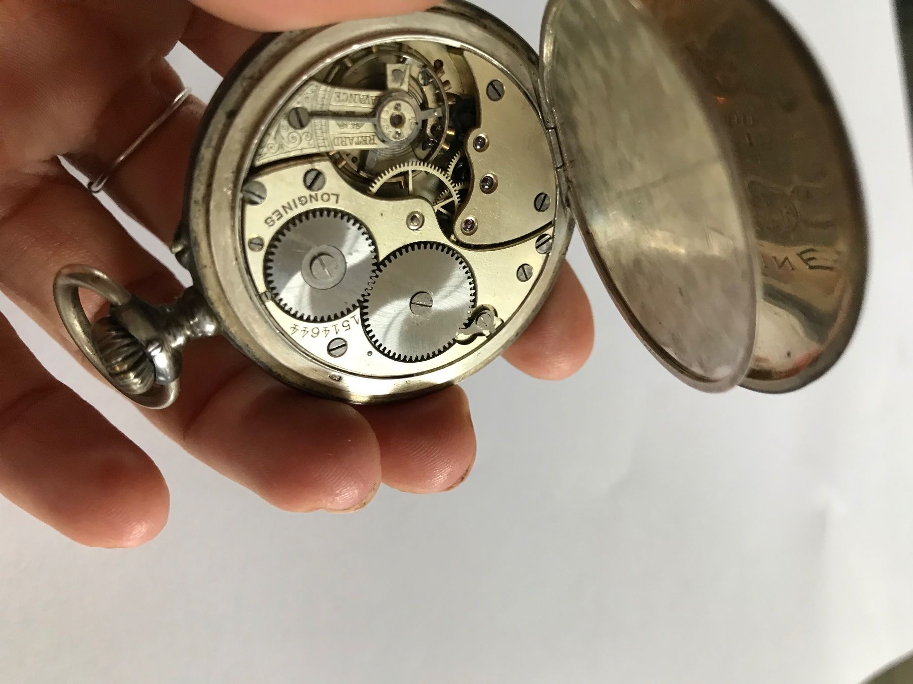 Longines Uhren: Longines montre  de poche en argent – Gebraucht aus Grimisuat von eliseba88 5