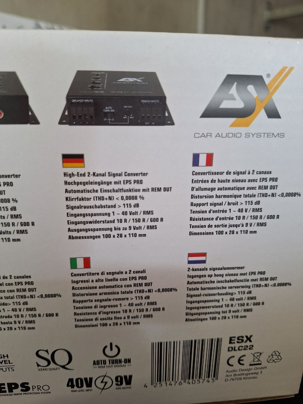 Convertitori: Audio Zubehör Converter – Nuovo e nell'imballaggio originale da Willisau venduto da Abei 1