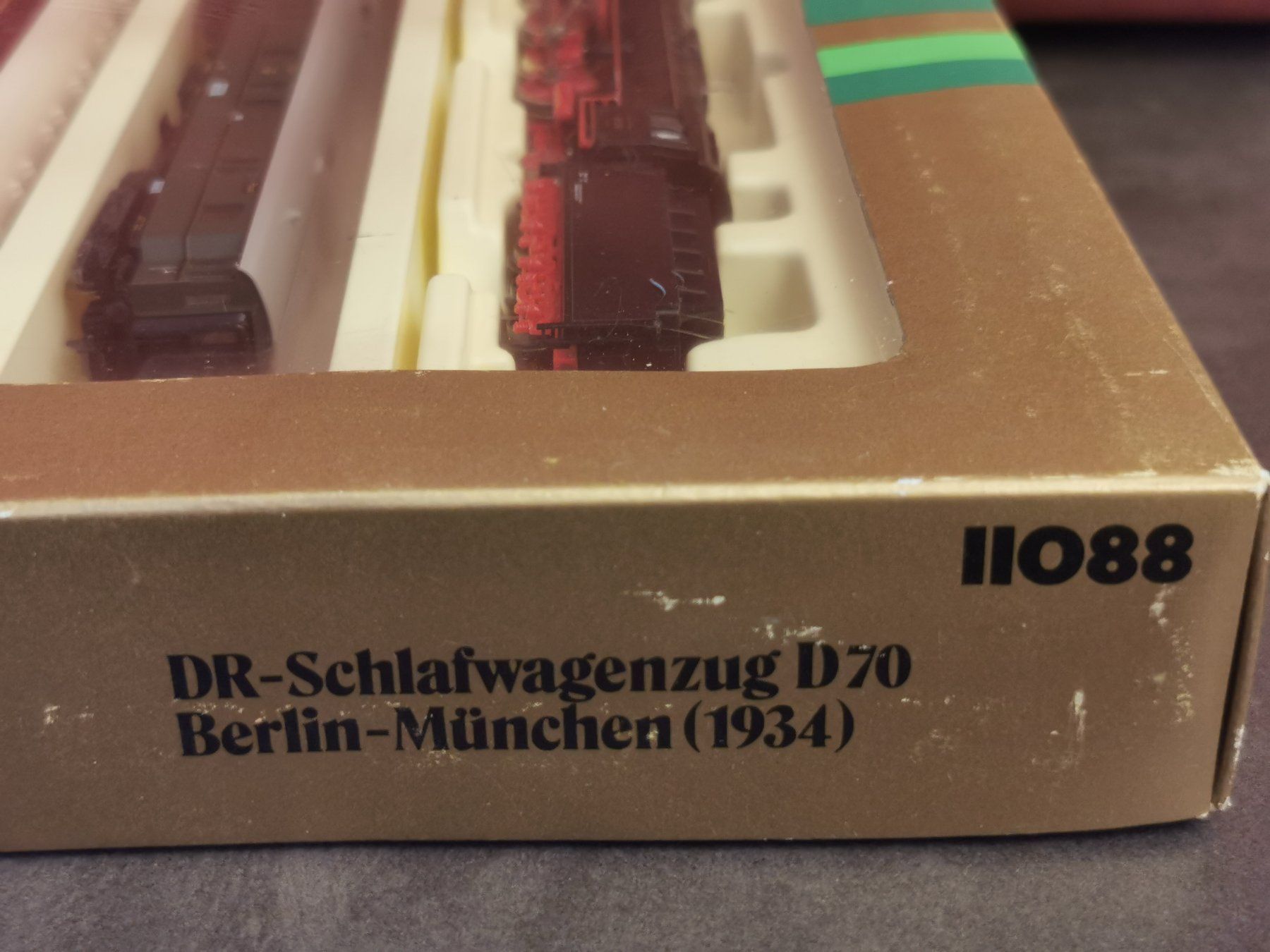 Trix Modellini di ferrovie: Spur n: Set Schlafwagenzug, Minitrix 11088 – Nuovo e nell'imballaggio originale da Basel venduto da bepebuba 2