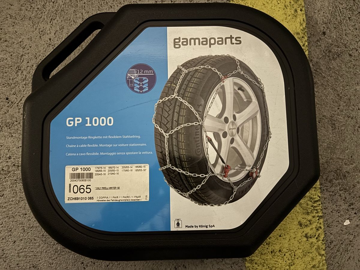 Catene da neve: Gebrauchte Gamaparts GP 1000 Schneeketten – Usato da Rudolfstetten venduto da Maurivv