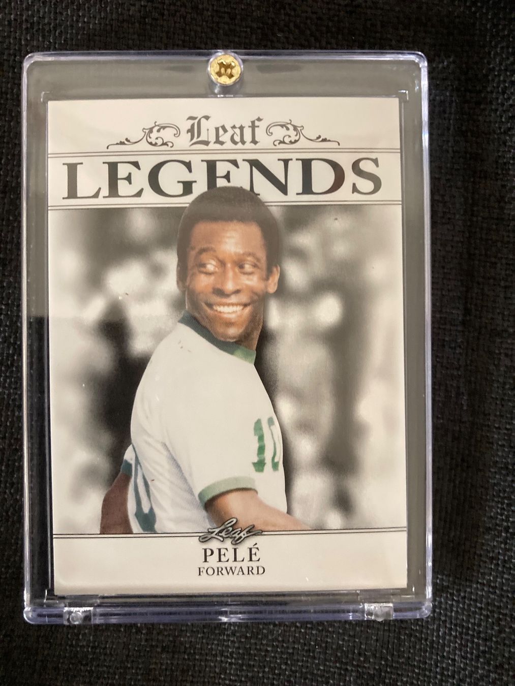 Sammelbilder & Trading cards: Pelé Brasilien Leaf Legends Plakette – Neu und originalverpackt aus Reinach BL von RetroGamesSportsMore 1