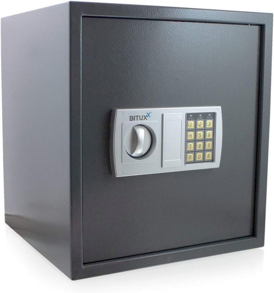 Casseforti: BITUXX Elektronischer Wandtresor Grau – Nuovo e nell'imballaggio originale da Bottighofen venduto da zaap 1