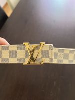 Louis Vuitton Damier Azur Gürtel, neuwertig, Grösse 85! (54)