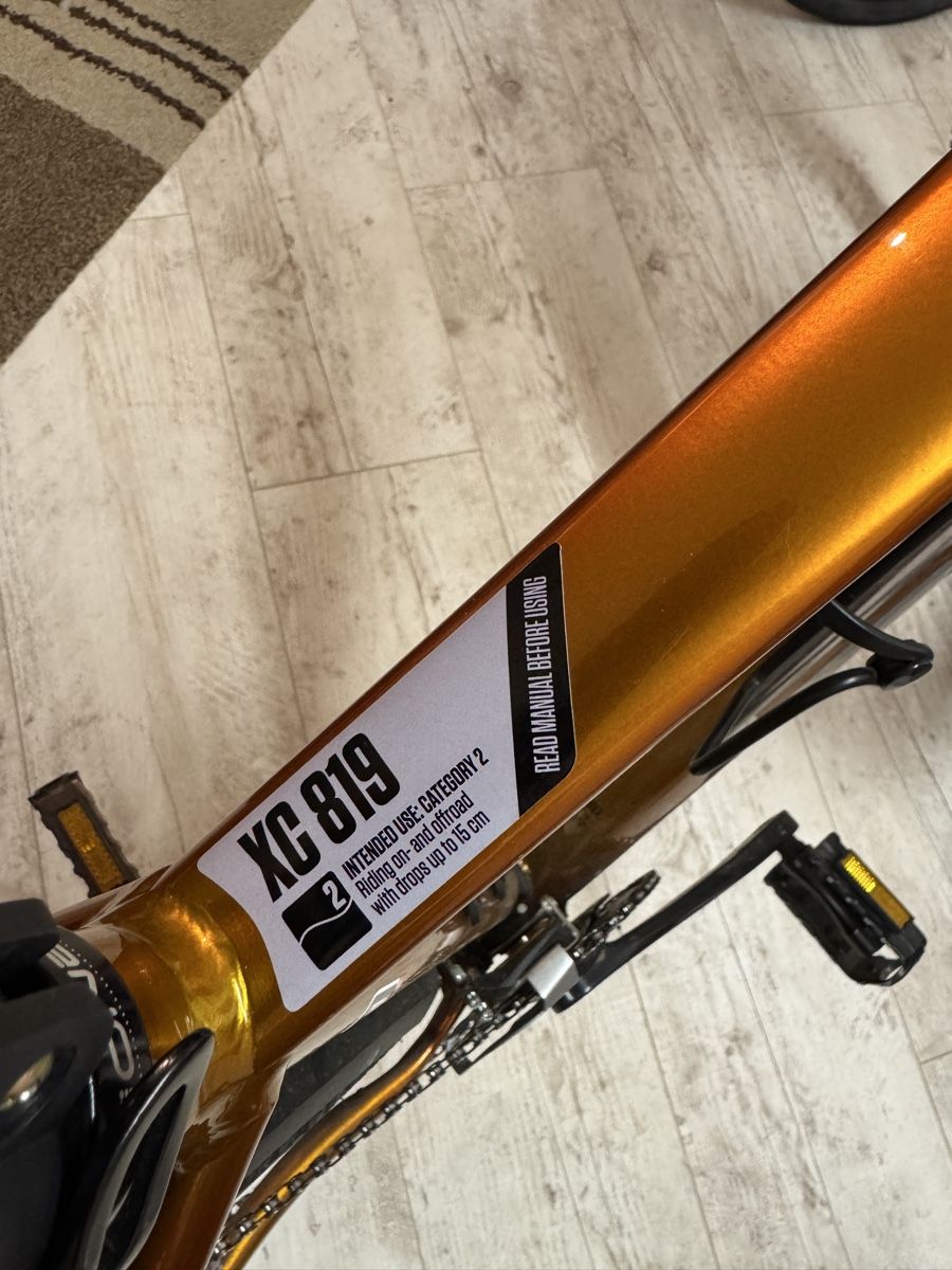 Biciclette: Superior XC 819 orange glanz Grösse M – Usato da Winterthur venduto da Rescue307 1