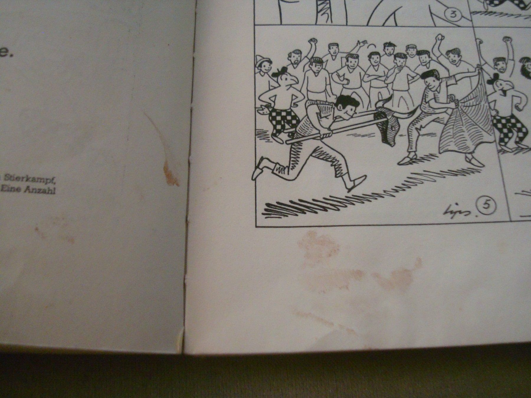 Fumetti: Globi im Lande der Spanier - 1959 - 1. Auflage – Usato da Neuenegg venduto da flohcante 3