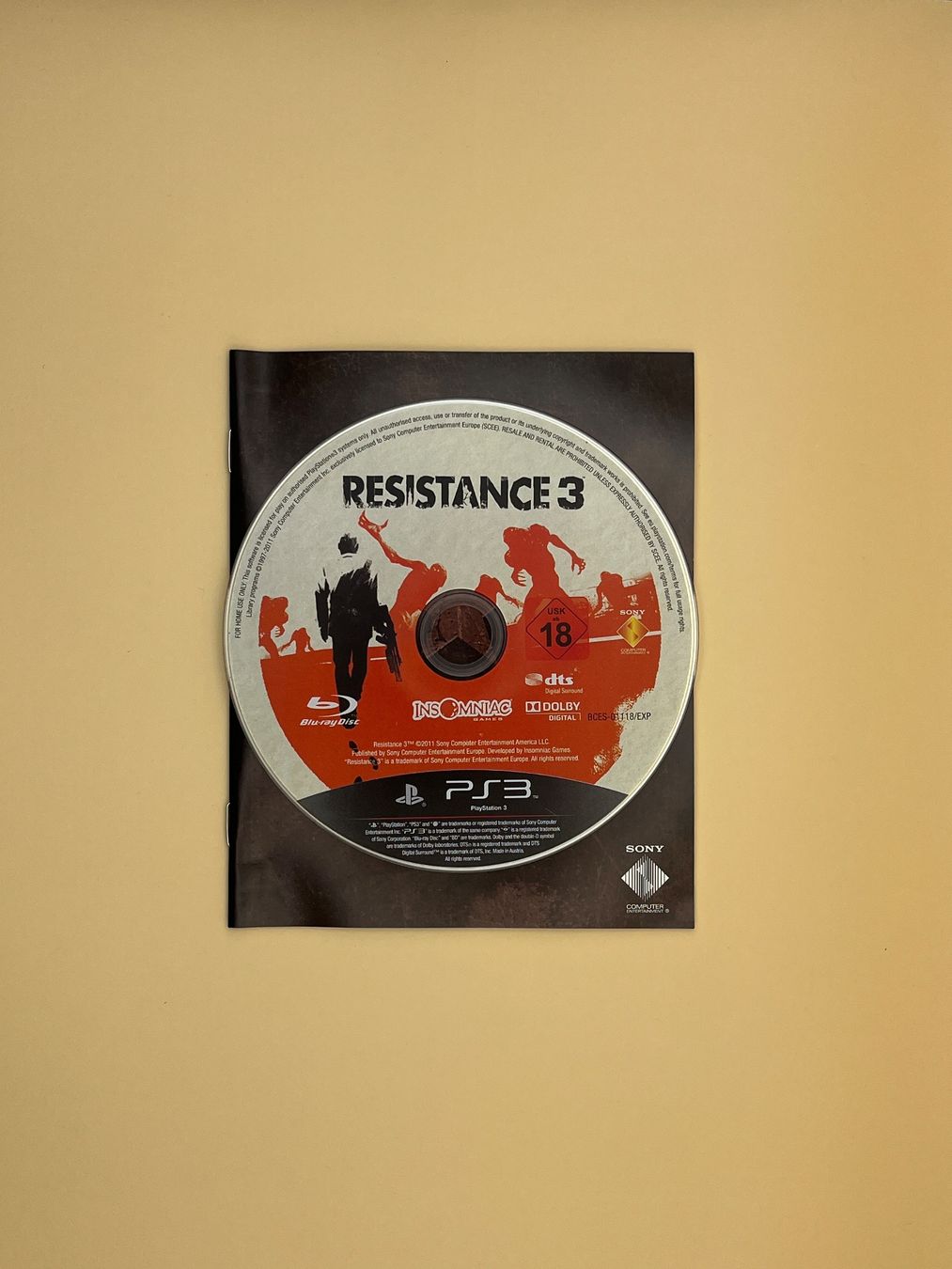 Sony Giochi: PS3 / Resistance 3 – Usato da Kölliken venduto da sergesellsretro 2