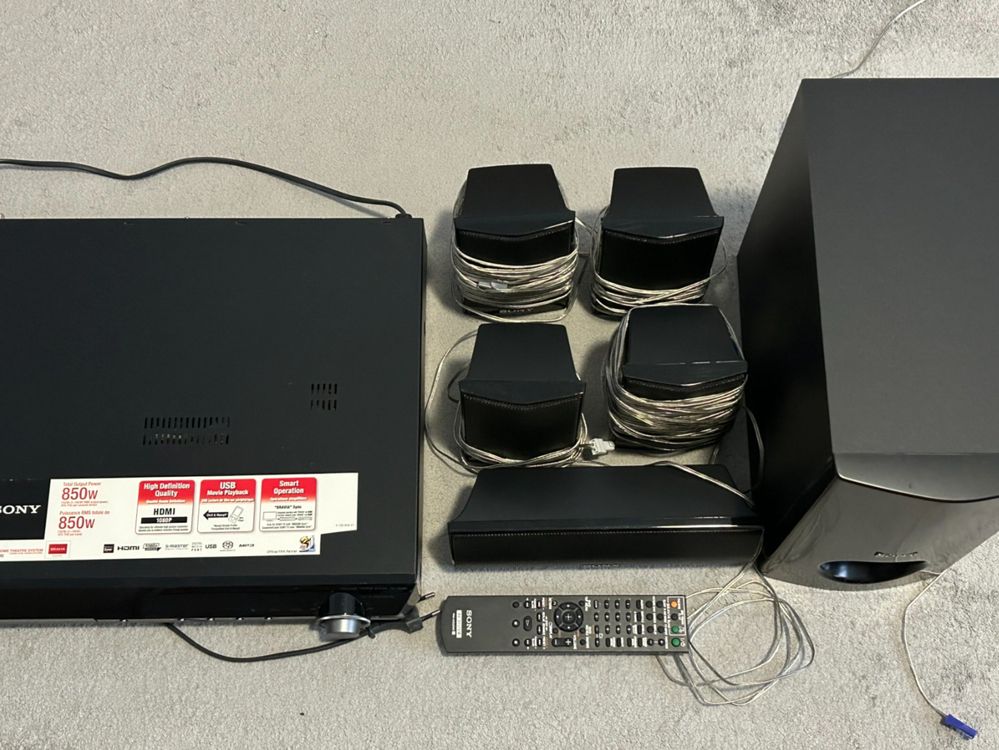 Sony Home Cinema: Ensemble home-cinéma Sony DAV-DZ280 – Nuovo (secondo la descrizione) da Genthod venduto da daz_world