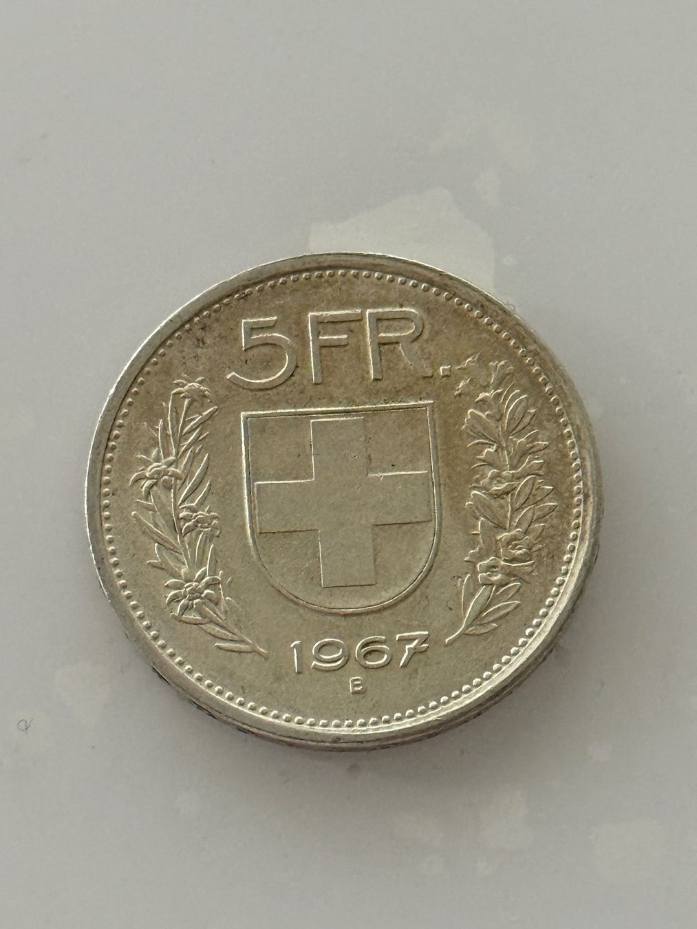 Alle Münzen: 5 Franken 1967  Silber – Gebraucht aus Wallisellen von SWISS_SILVER1 1