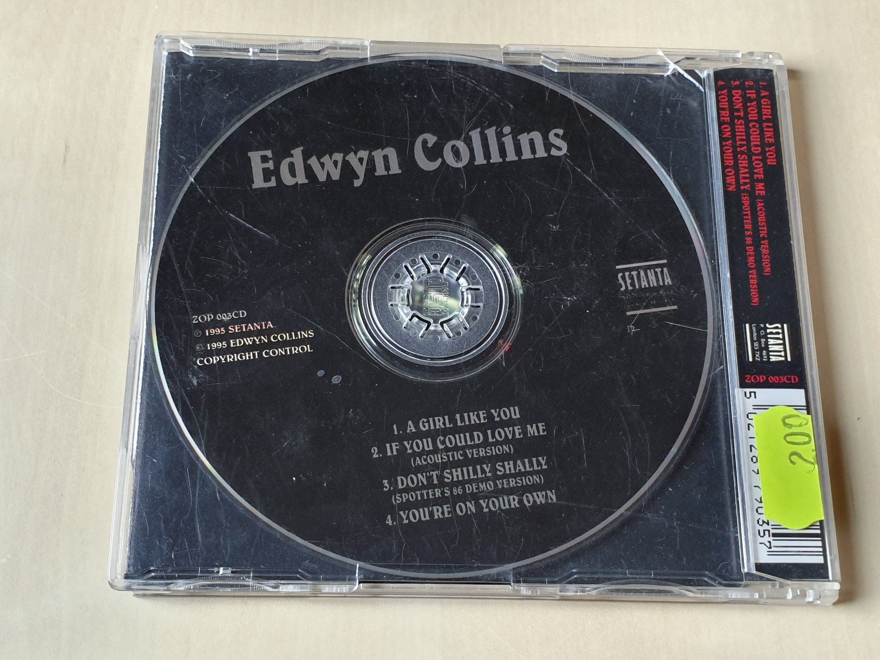 CDs: Edwyn Collins a Girl like you – Gebraucht aus Stansstad von collectorsshop 1
